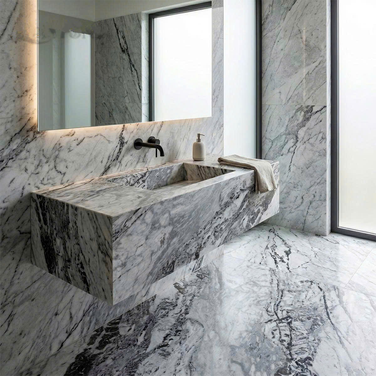 Đá Thạch Anh Dover White Cao Cấp | Đá Hoa Cương NEWSTONE
