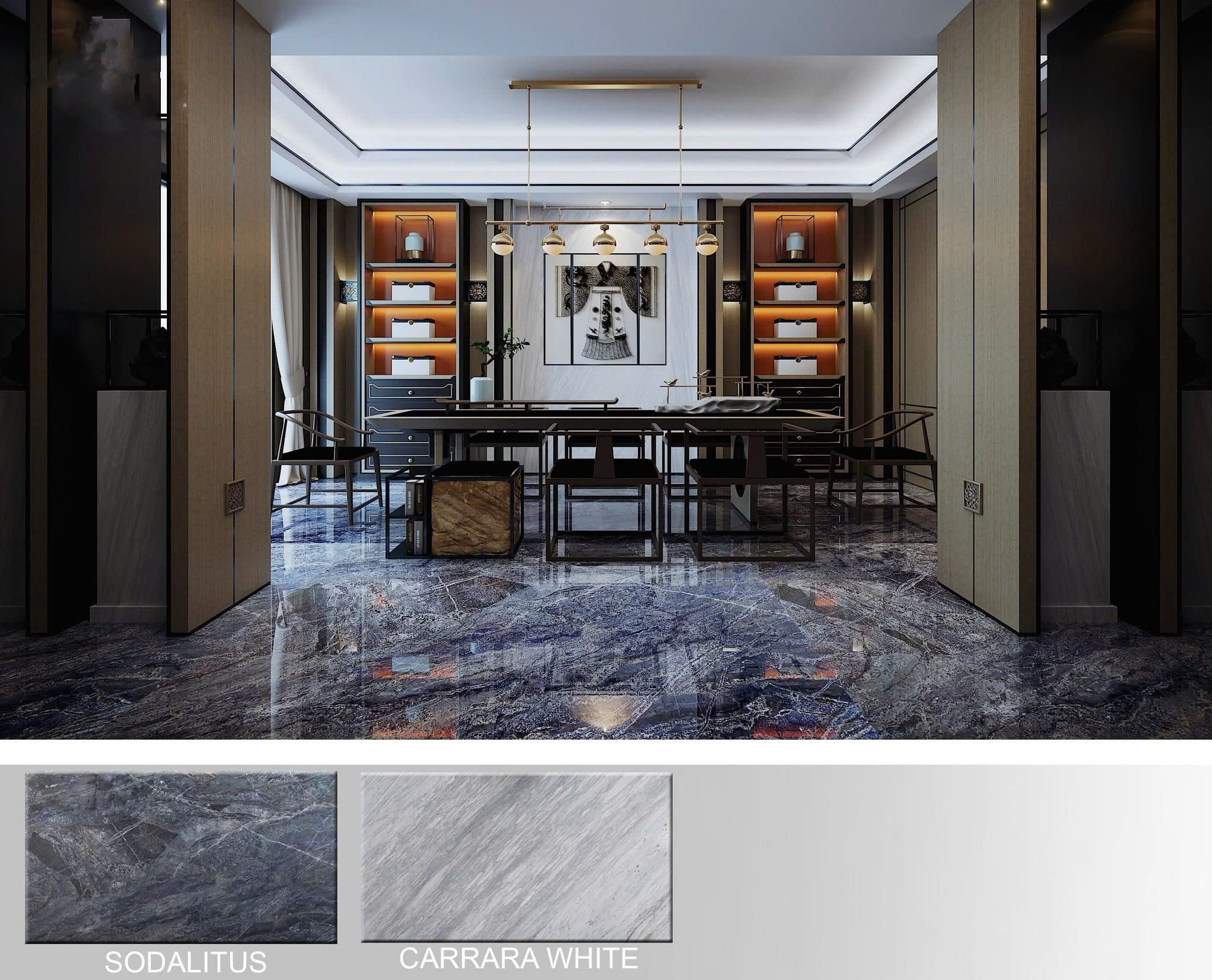 Đá Thạch Anh Sodalitus Cao Cấp | Đá Hoa Cương NEWSTONE