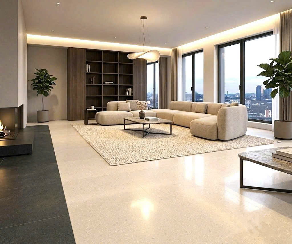 Đá Nhân Tạo Elezzo Crema Fullbody | Đá Hoa Cương NEWSTONE