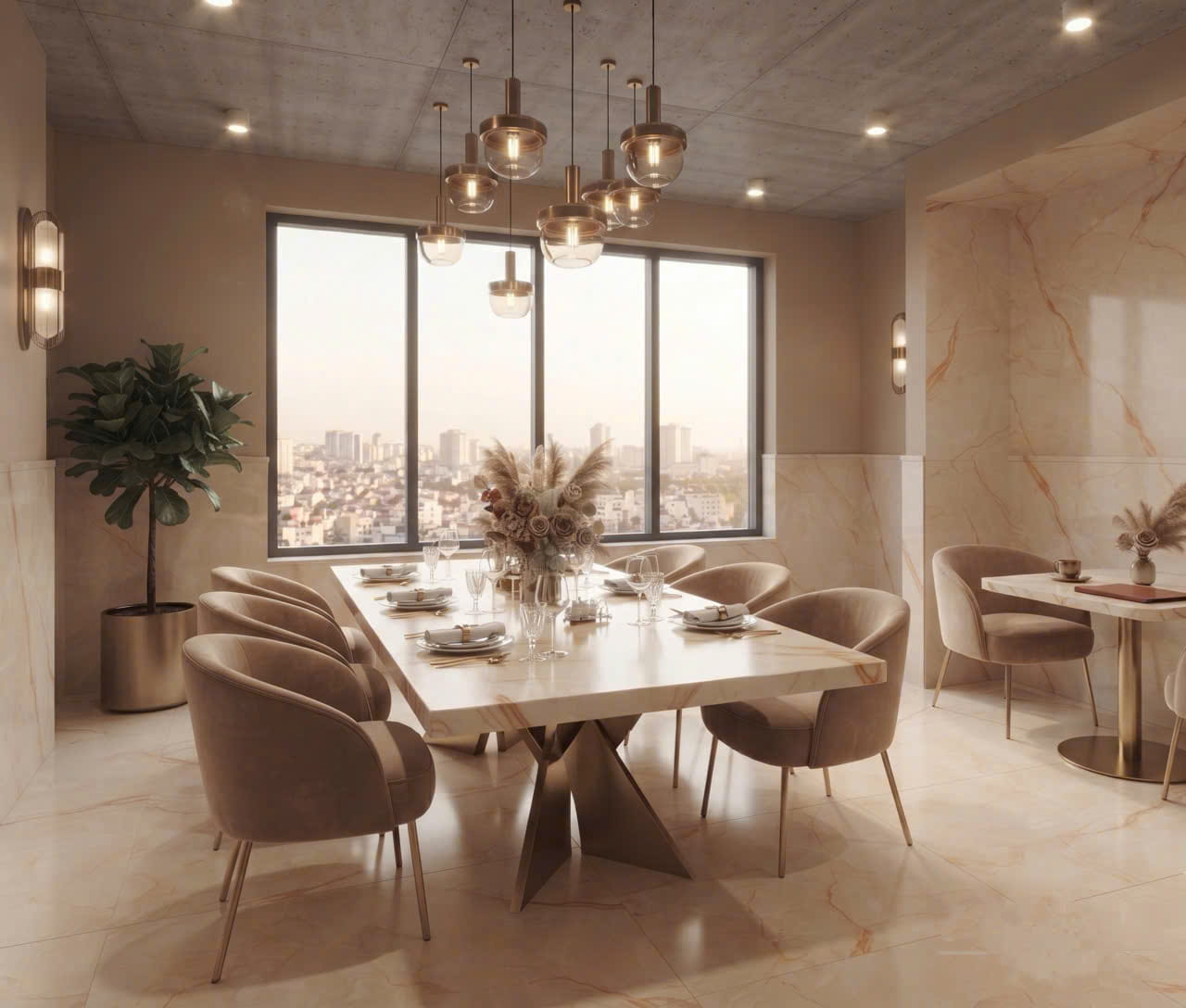 Đá Nhân Tạo Rosa Light Cao Cấp | Đá Hoa Cương NEWSTONE
