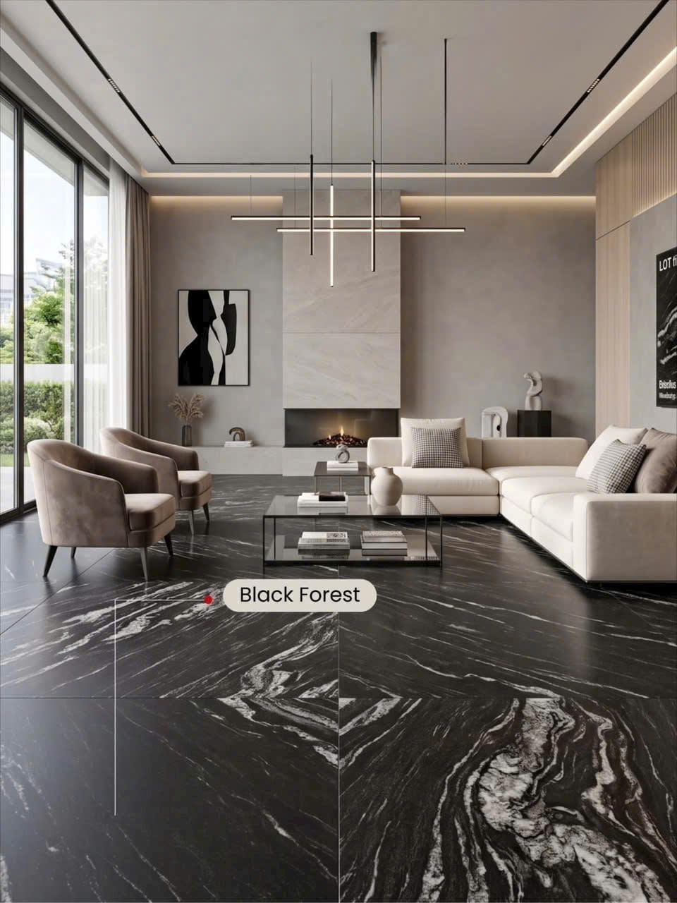 Đá Granite Black Forest Cao Cấp | Đá Hoa Cương NEWSTONE