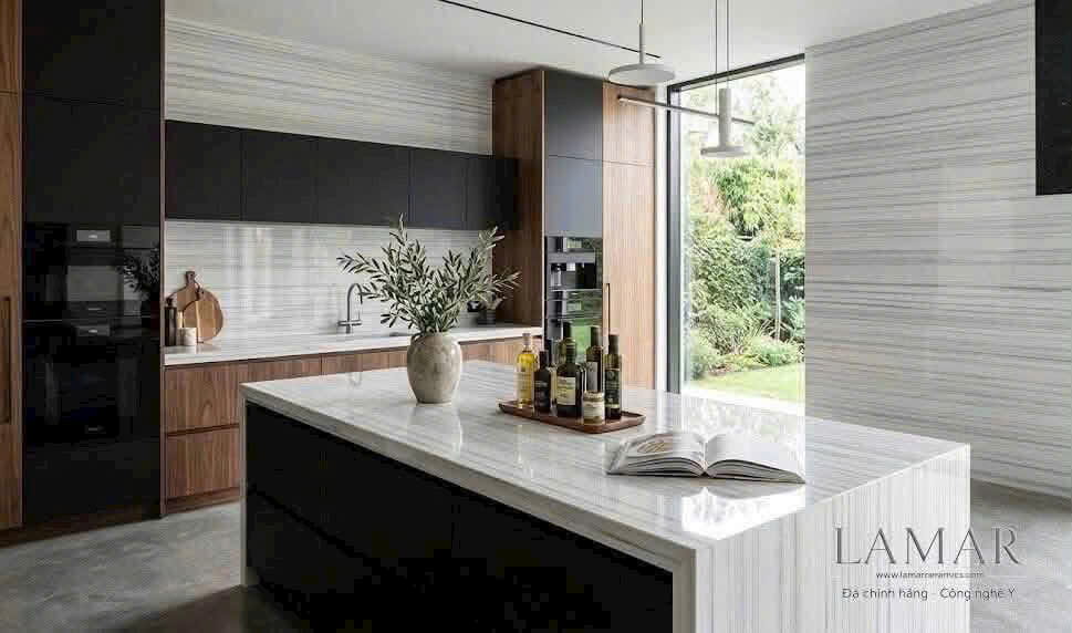 Đá Nhân Tạo Vân Gỗ Grey Wood