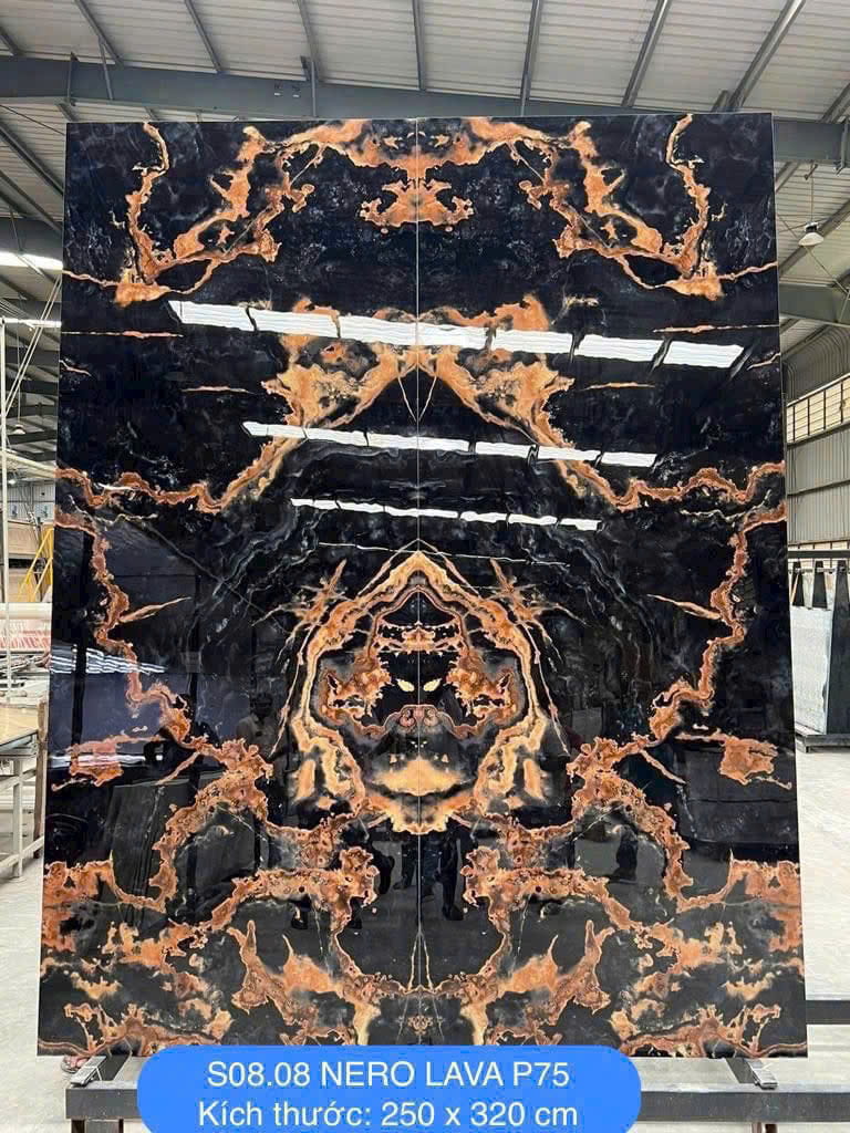 Đá Nhân Tạo Nero Lava