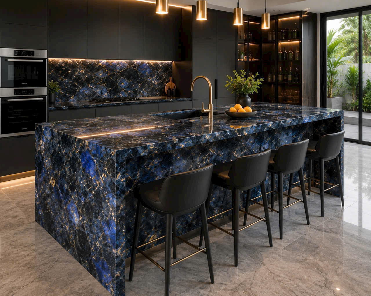Đá Nung Kết Exotic Blue